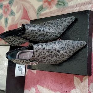 Baby Phat Size Size 6 Jessica Gray Logo Ankle Boots